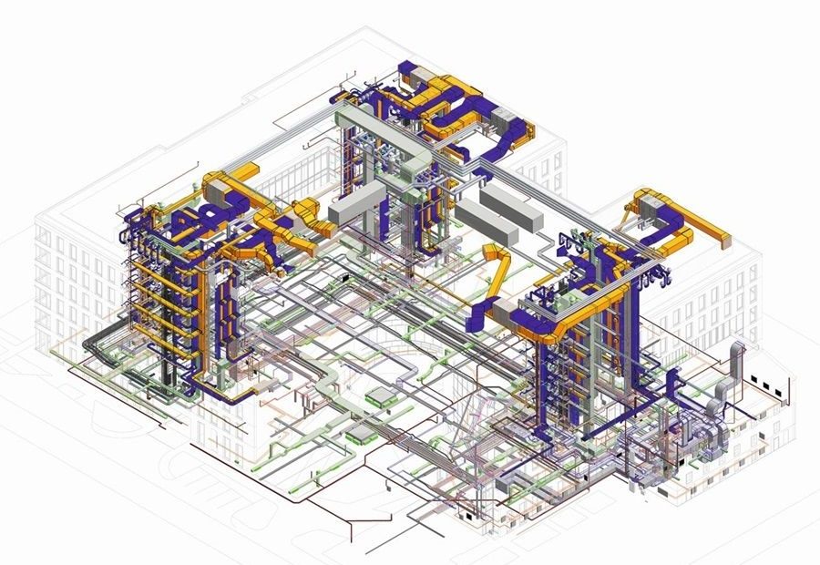 different levels of BIM, ranging from simple 3D modelling